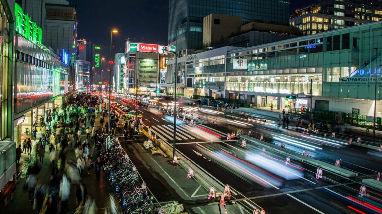 Nighttime Photos of Tokyo